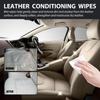 Rayhong Leather Cleaning Wipes Leather Sofa Car Seat Shoes Anti-cracking Fading Cleaning Care
