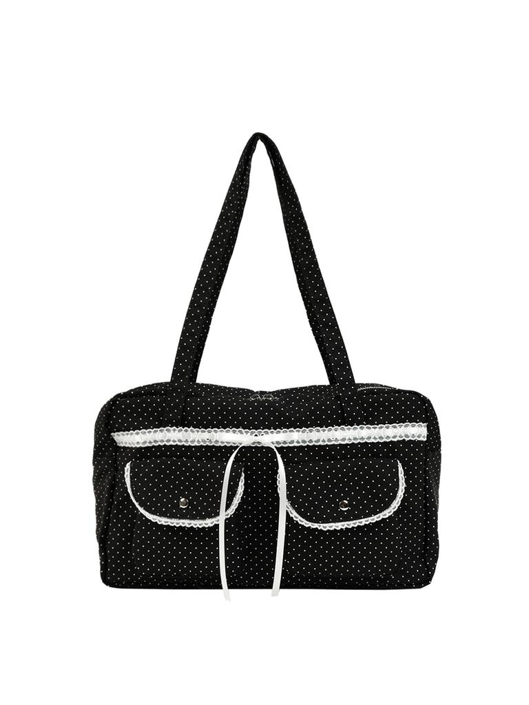 Ovuni Pauline Bag_Polka Dot Black