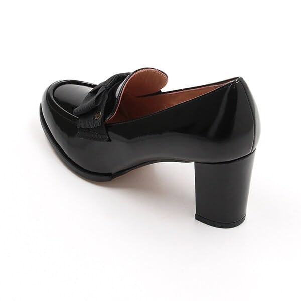 Lanvin en Bleu Ribbon Motif Heeled Size cm Women's Loafers, 2846, B-Glass, 22.0