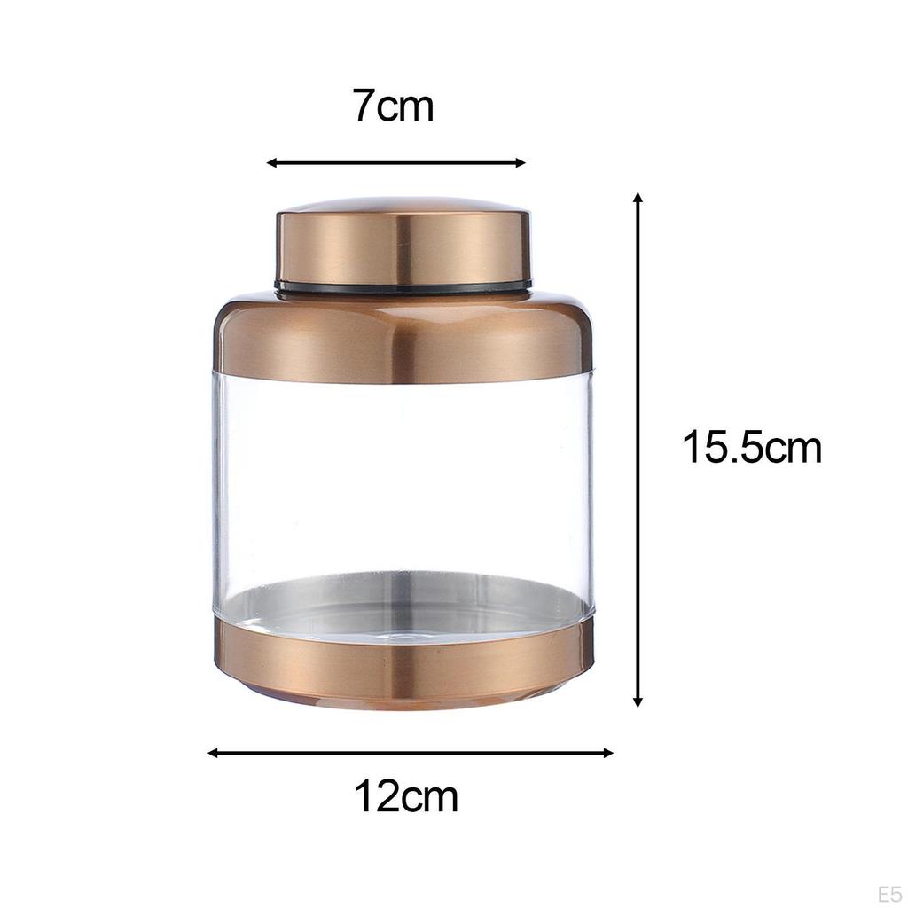 Luftdichter Vorratsbehälter Honig Klar mit Deckel Arbeitsplatte Lebensmittelbehälter Gewürz für Süßigkeiten Tee