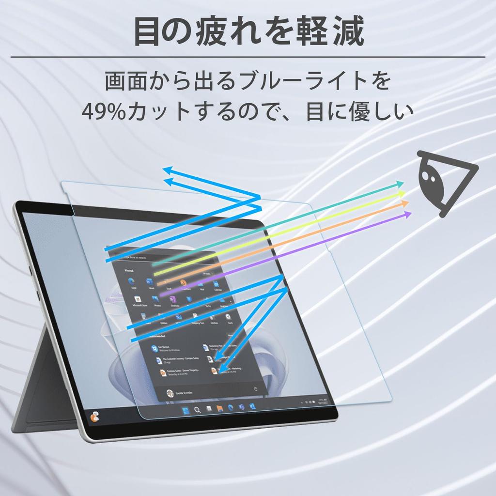 Lifeinnotech Surface Pro 12-inch (2025) Screen Protector, Anti-Glare, Blue Light Blocking, Anti-Reflection, Anti-Fingerprint, Antibacterial