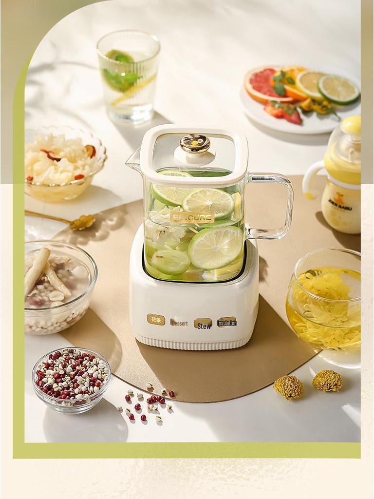 Wow Multifunctional Mini Glass Teapot: Automatic & Convenient for Home and Office