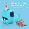 Smart Blue Children's Drawing Robot: Educational Enlightenment Toy with Pen Holder & Card Slot