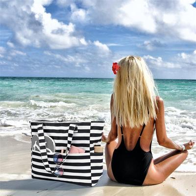 Strandtasche Wasserdicht Faltbar Große Kapazität Leicht Tragbar Reise Aufbewahrungstasche für Outdoor Schwimmen Urlaub