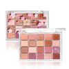 20-colour Eyeshadow PaletteFine and Easy To ApplyGentle Orange-brown Eyeshadow Palette