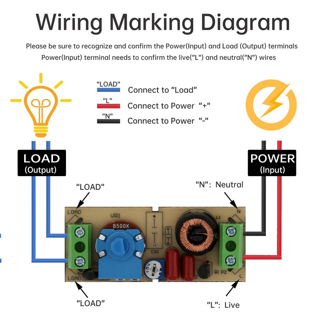 220V Inline Rotary Dimmer Switch Cord Replacement Adjustable Brightness for Table Floor Pendant Lighting Fixture Lamp Cord Switch