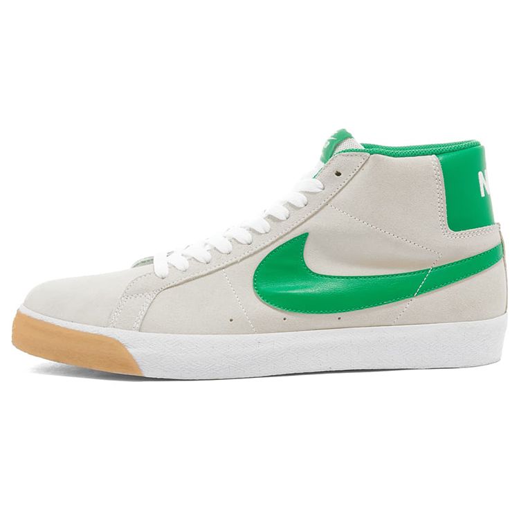 

Nike Zoom Blazer Mid SB White Lucky Green Men Sneakers Coconut-Milk 864349-106 42.5