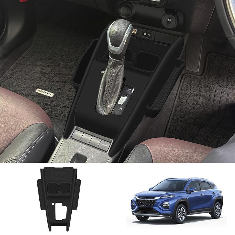 For Suzuki Fronx WDB3S WEB3S 2025 2026 silicone rubber Central control gear shift front Water cup Storage cover Accessories