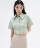 AVANDRESS Ailey Crop Shortsleeve Shirt - 4Col