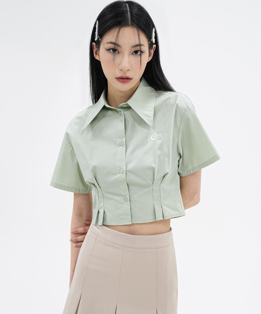 AVANDRESS Ailey Crop Shortsleeve Shirt - 4Col