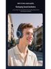 New Bluetooth Over-Ear Headset: Foldable, Rotating Design with Soft Large Earcups