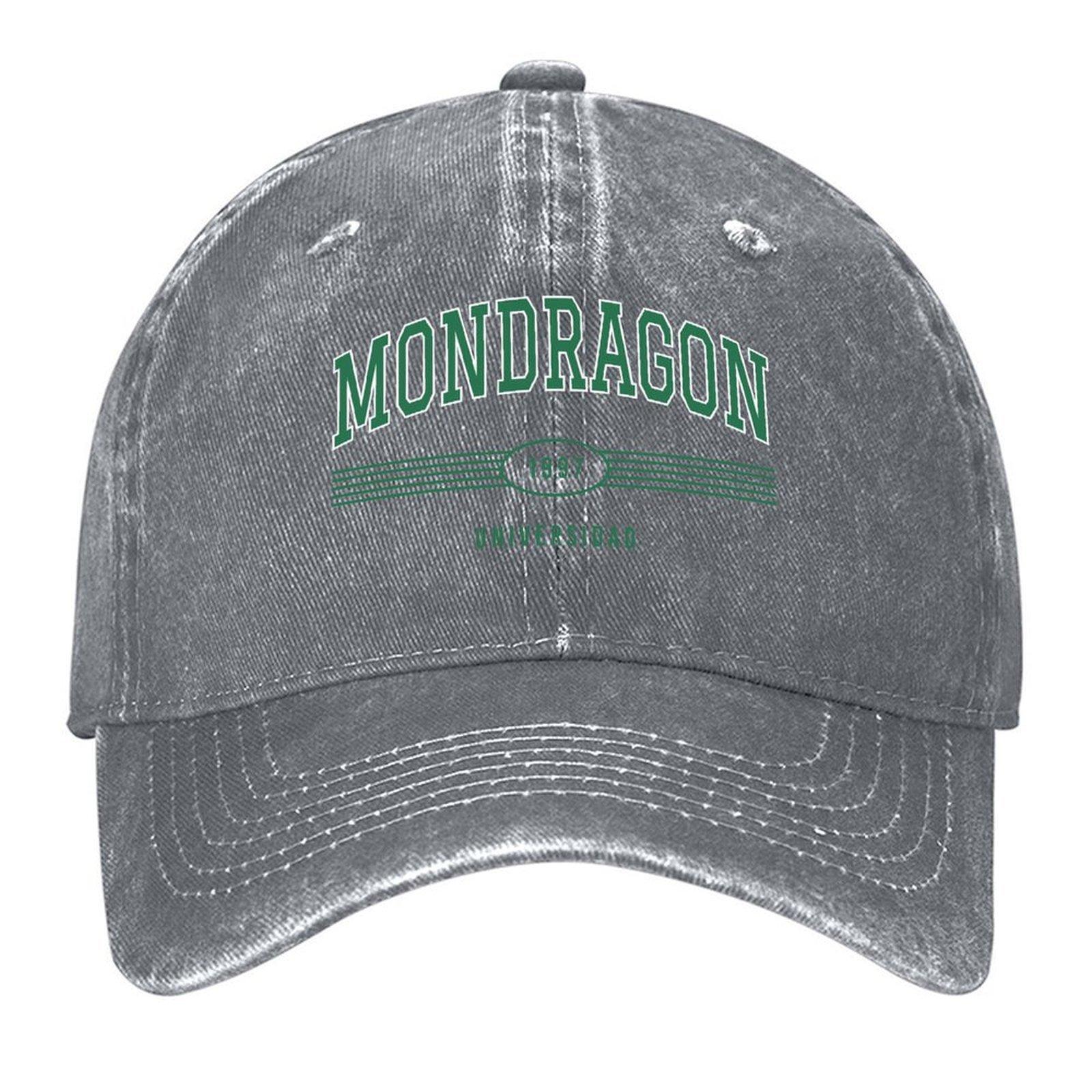 Mondragon University Baseball Cap western Hat Sunhat Streetwear Unique hats Womens Hats  Unisexs