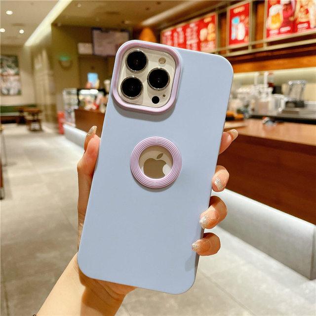 Candy Color Bumper Phone Case For Iphone 13 12 11pro Max Xr Xs Max X Xs 7 8 Plus 11pro 12 Silicone Shockproof Soft Back Cover