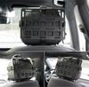 Tactical MOLLE Panel Rigid Car Headrest Shooting Gun Rifle Rack Bracket Storage
