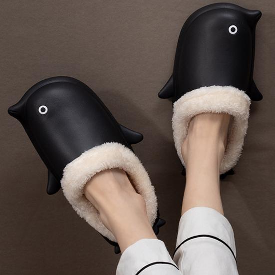 

Плюшевая зимняя домашняя обувь, очаровательные износостойкие домашние однотонные фланелевые тапочки