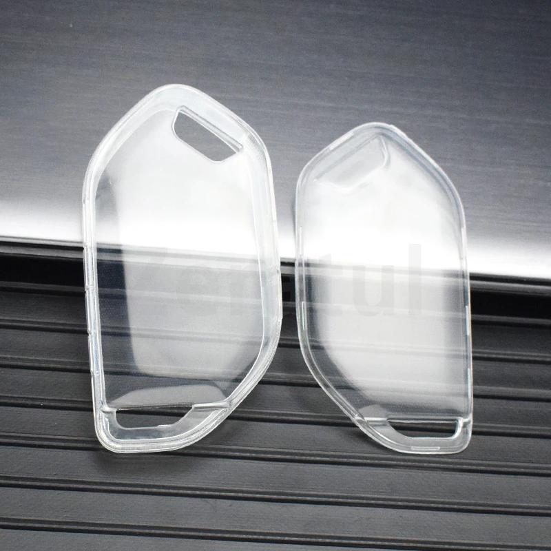 Transparent Tpu Car Smart Remote Car Key Case Cover Shell Fob For Kia Carnival Ev9 Picanto Key Box Lid Gt Line Accessories