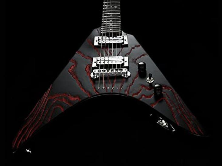 ZEMAITIS E-Gitarre V-Form ZVWA22 Rot RD,