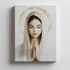 Matka Boża W Modlitwie Matka Boża W Modlitwie, 70X100 Cm, Rama Aluminiowa Czarna, Papier Matowy 230 Gsm