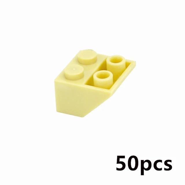 Sklon obrácený 2x1x3 Stavebnice Kompatibilní 2449 Technické díly DIY Sestavovací částice Skloněná plocha Obrácené cihličky MOC Hračky