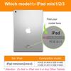 360 Degrees Rotating PU Leather Flip Cover Case For Ipad Mini 3 Case Funda Ipad Mini 2 Mini 1 Case A1432 A1454 A1600 A1490
