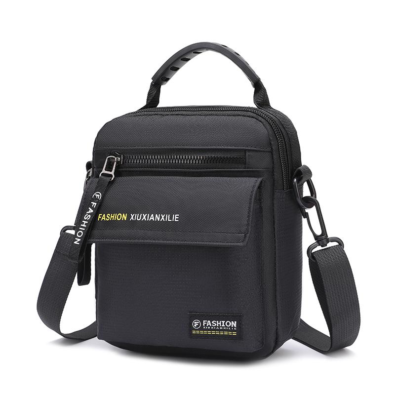 2024 neue Schulter Messenger Bag Casual Herrentasche tragbare Aktentasche Nylon wasserdichte Outdoor-Tasche Mann Messenger Bags Handtaschen