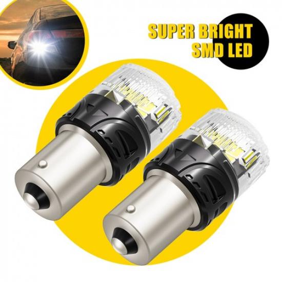 AUXITO 1156 LED Backup Reverse Turn Signal White Light Bulbs 6500K Super Bright