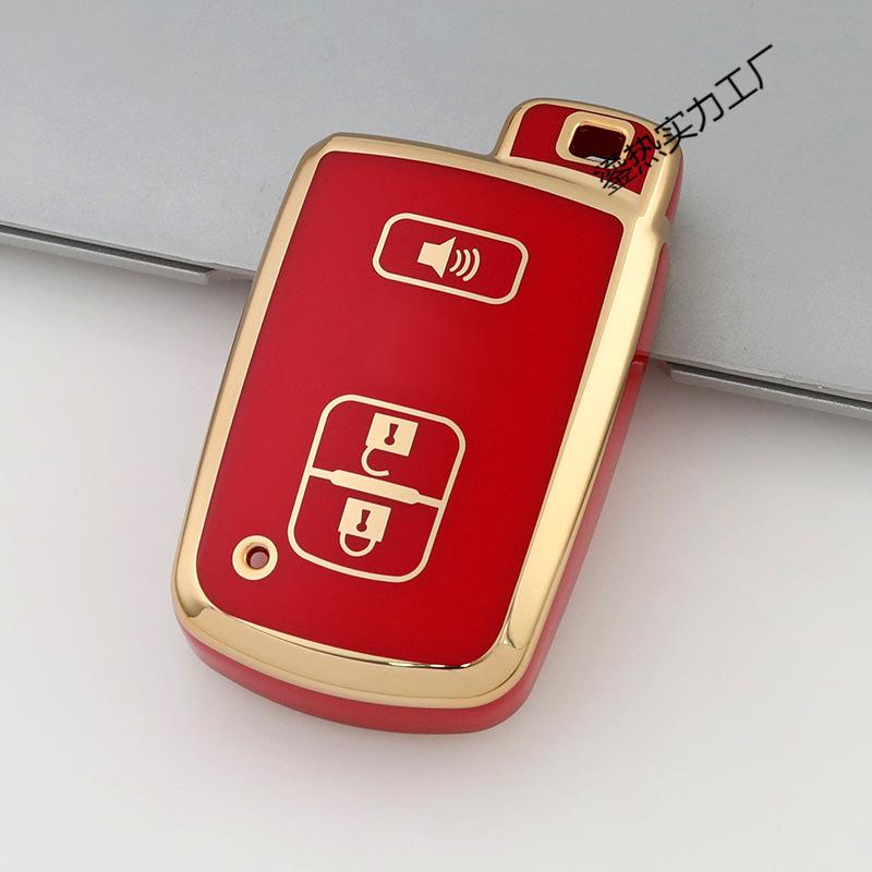TPU Key Case Cover for Toyota: Avalon, Camry, Corolla, Highlander, RAV4