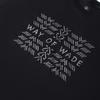 Li Ning T Shirts Unisex Black Crew Neck Moderate Straight Fit AHSS431-1