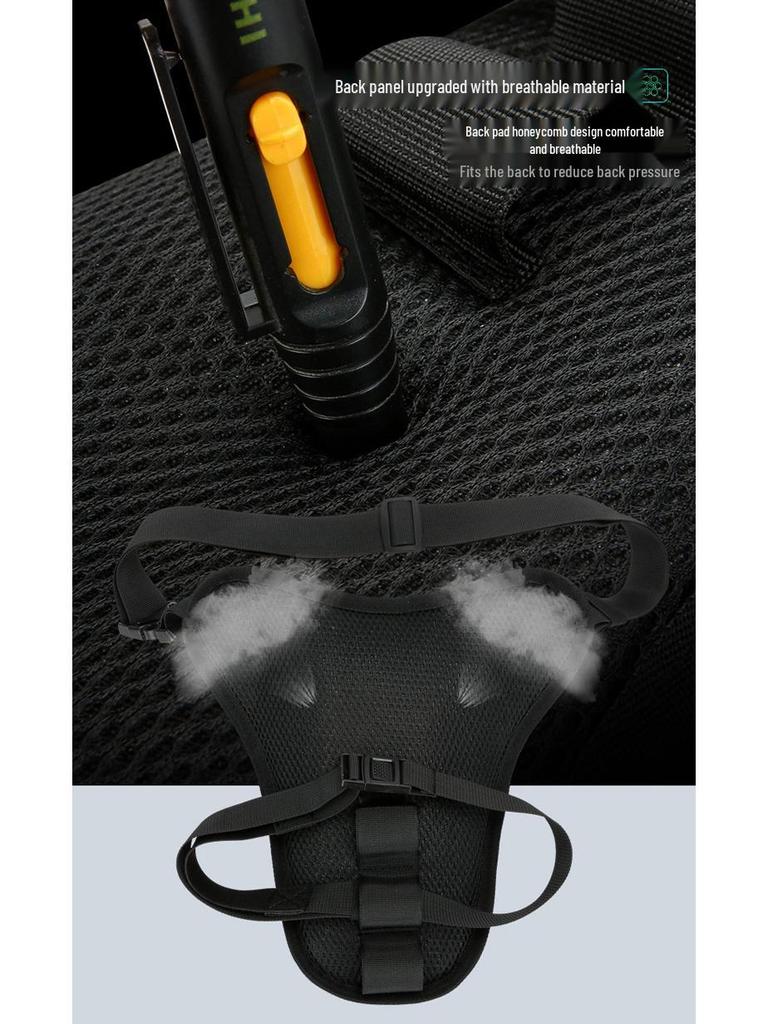 Waterproof Motorcycle Leg and Waist Bag - Tactical Crossbody & Chest Bag for Men's Touring and Riding.