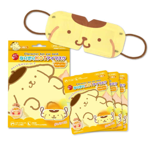 [ARTMASK Official Store] Sanrio Hot Eye Masks, Disposable Eye Masks for Sleep Aids, Pochacco, Pompompurin, My Melody, Cinnamoroll, Kuromi, Hello Kitty