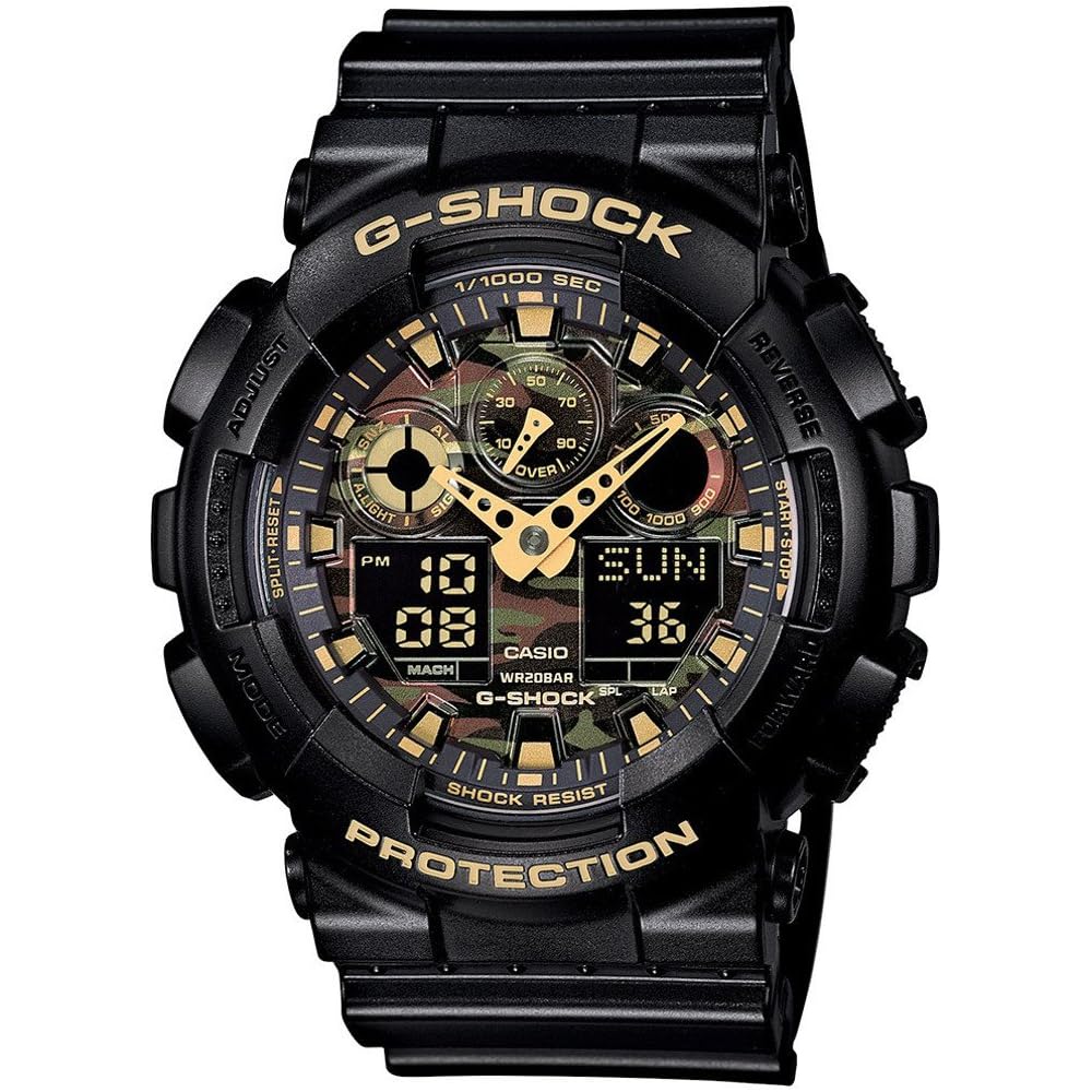 Casio G-Shock GA-100CF-1A9 Digital Men s Watch Waterproof Shock Resistant Black