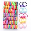 1110pcs Women's Rubber Band Does Not Harm Hair, Rubber Band Lace Is Simple,  Hair Tie Hair Loop Headband Set, Multi Style Hair Accessory Set (no Box)