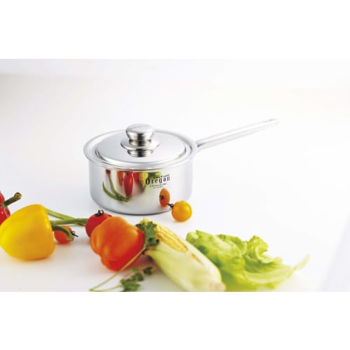 Vita Craft Oregon 18cm Saucepan with Recipe, Silver, 8671