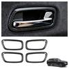 Xpang Interior Door Handle Panel Cover Set for Honda Vezel RV Series 2nd Generation ABS Piano Black Scratch Protection Garnish 4 Piece Car