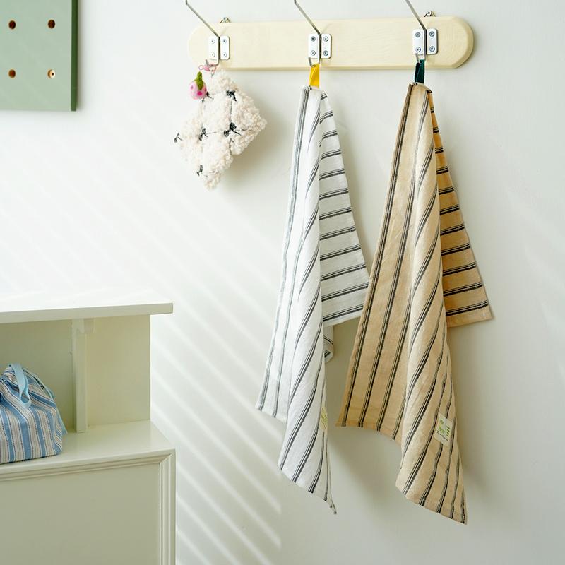 1 st Fotorekvisita Originalitet Dekorativ duk Retrostil Bordstablett Lantlig stil Randig Överduksduk Bomull