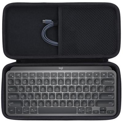 Logitech MX Keys Mini Keyboard KX700 Wireless Keyboard (Black Case) Compatible with Lebakort Storage Case.