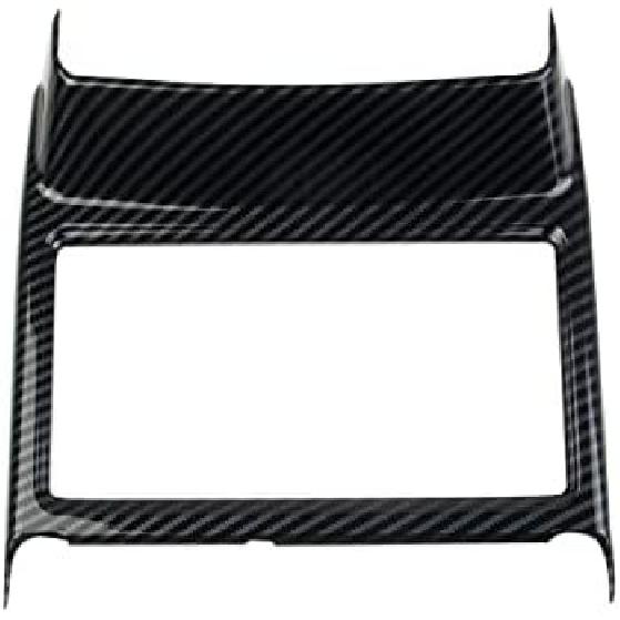 Carbon Fiber Central Cup Holder Frame Trim Accessories for Mitsubishi Outlander 2022-2024