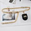 Men'S And Women'S Hip Hop Metal Chain Bag Accessories Dress Jeans Belt Decorative Trendy Chain