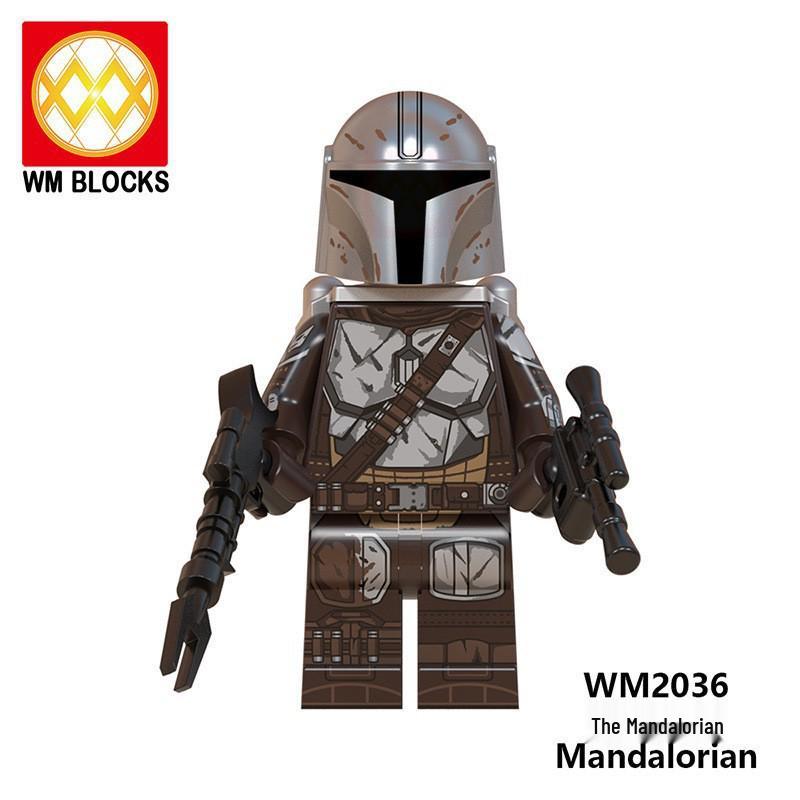WM6098/6099 Star Series Darth Maul Figure Building Blocks Toy