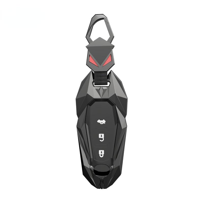 Zinklegering Bil Fjärrnyckelfodral Skydd för Mazda 2 3 6 Axela Atenza CX-5 CX5 CX-7 CX-9 2014 2015 2016 Biltillbehör