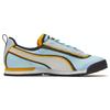 Puma Alt Leather Comfortable Versatile Shock Absorbing Durable Low Top Casual Shoes Unisex Casual Shoes Blue Gold 371688-03