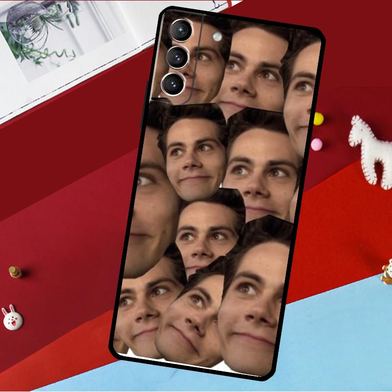 Dylan O'Brien Collage Teen Wolf Funda For Samsung Galaxy S26 S25 S24 S21 S22 S20 Ultra S9 S10 Plus S23 FE S25 FE Phone Case