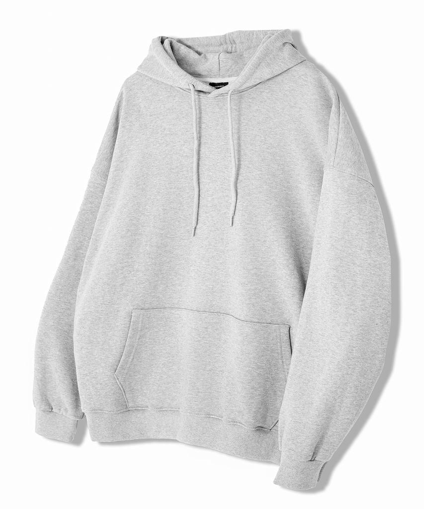 Authentic Relaxed Basic Hoodie Green