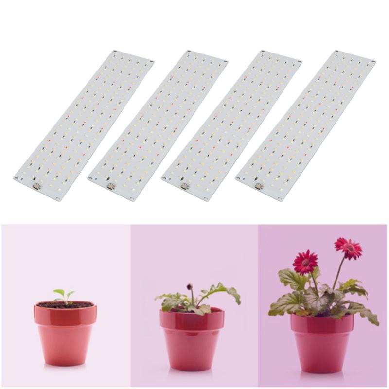 Cabinet Plant Grow Light 35W Full Spectrum 3H 9H 12H Timer Ultra Thin Panel LED Grow Lamp For Indoor 100-240V US Plug