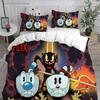Tessuti per la Casa 3D Cartone Animato Cuphead Set Biancheria da Letto Stampato Con Federa Copripiumino Morbido Queen King Size Biancheria da Letto Casa