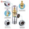 LINGJULI Thickened Copper Angle Stop Valve