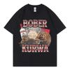 Tee Shirt Homme Graphic TShirts Men Tshirt for Men Ropa Hombre Bober Kurwa Fun Mouse Meme Short Sleeved Round Neck Y2k Tshirt