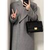 Retro Schlichte schwarze Handtaschen für Frauen Koreanische modische One-Shoulder Umhängetaschen Damen Vielseitiger Pendler-Schulrucksack