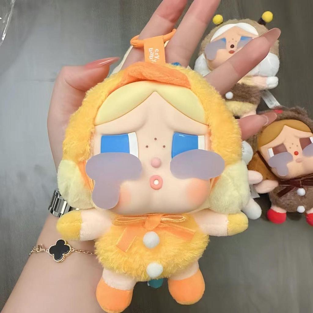 Tearful Baby Alice Plush Vinyl Face Keychain Toy Blind Box Figurine