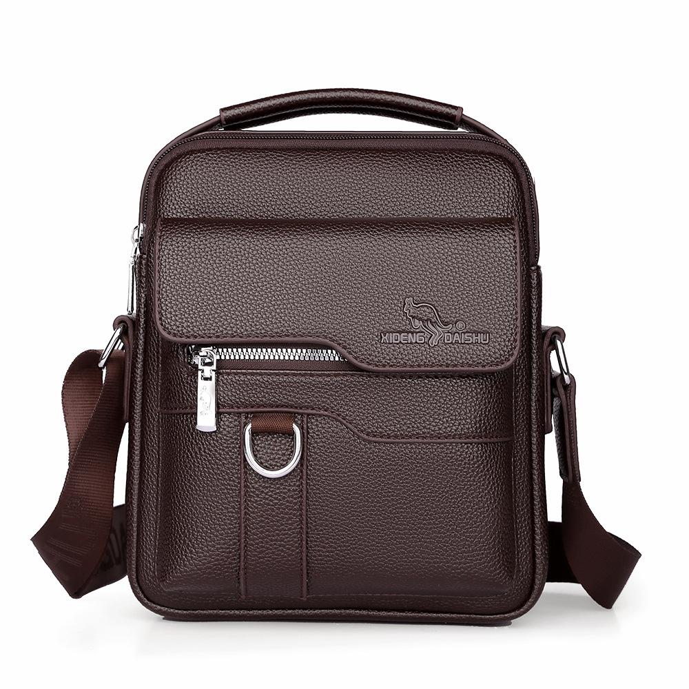 

TS JYL laptop bag,Men Shoulder Backpack Crossbody Bag Casual Business Briefcase Simple Bag OneSize коричневий